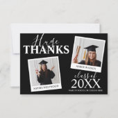Joint Graduation | 2 写真 サンキューカード (正面)