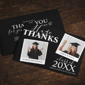 Joint Graduation | 2 写真 サンキューカード