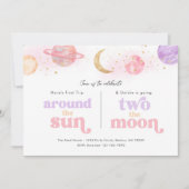 Joint Space 1st & 2nd Birthday Invitation 招待状 (正面)