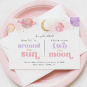 Joint Space 1st & 2nd Birthday Invitation 招待状