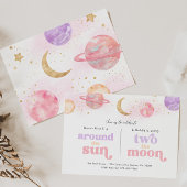 Joint Space 1st & 2nd Birthday Invitation 招待状