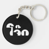 Jok （タイライス粥/コンギー）プンワードプレイ キーホルダー (裏面)