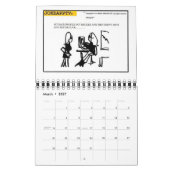 JOKEAPP TV ® Cartoon Calendar 2014 カレンダー (3月 2027)