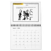 JOKEAPP TV ® Cartoon Calendar 2014 カレンダー (3月 2026)