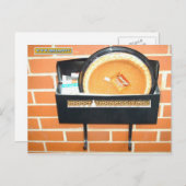 JokeAppTv Tm著作の幸せな感謝祭の郵便はがき シーズンポストカード (正面/裏面)