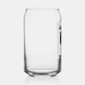 Joker and Batman Spade Playing Card Illustration ガラス缶 (右)