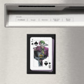 Joker and Batman Spade Playing Card Illustration マグネット (インサイチュ (食洗機))