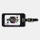 Joker and Batman Spade Playing Card Illustration ラゲッジタグ (正面横)