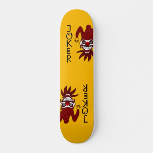 Joker Card Skateboard スケートボード (正面)