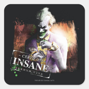 Joker - Certified Insane スクエアシール