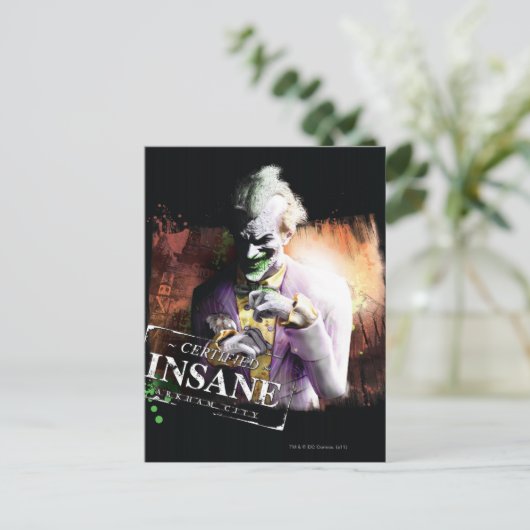 Joker - Certified Insane ポストカード (スタンド正面)