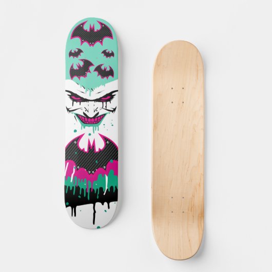 joker design skateboard スケートボード (正面)