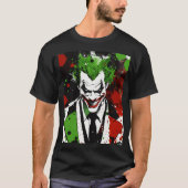 Joker face design Tshirt Tシャツ (正面)