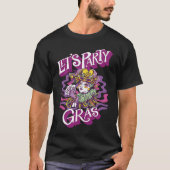 Joker Mardi Gras Let's Party Parade Shenanigans Ca Tシャツ (正面)