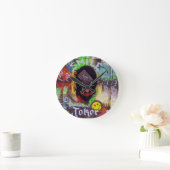 Joker Pop Art Specialty ラウンド壁時計 (ホーム)