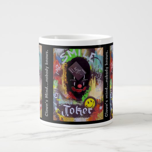 Joker Pop Art Specialty Mug ジャンボコーヒーマグカップ (正面)