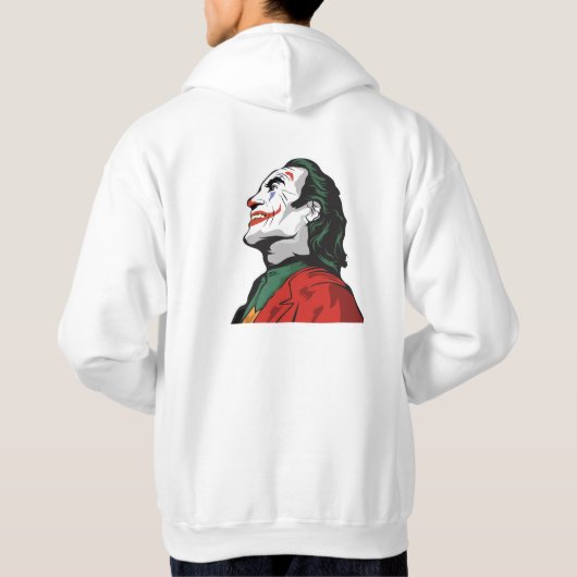 Joker Print Hoodie パーカ (裏面)