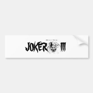JokerIIIのジョーカー      III バンパーステッカー