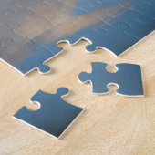 Jokulsarlonの氷山湖の反射のパズル ジグソーパズル (側面)