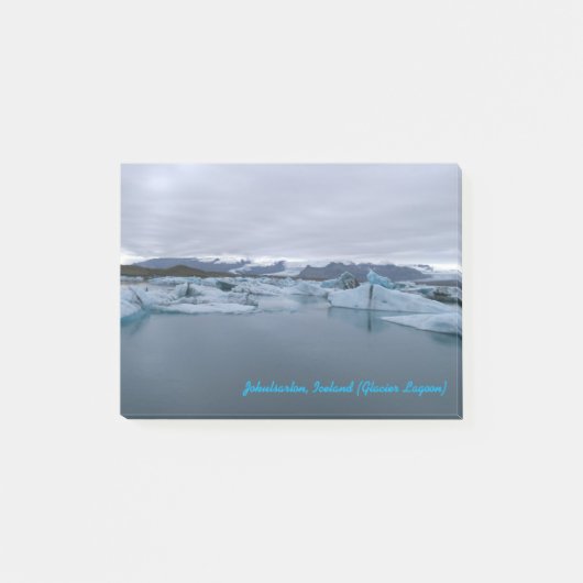 Jokulsarlon, Iceland - Glacier Lagoon post it note ポストイット (正面)