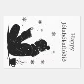 Jólabókaflóð – Icelandic Book Flood, Gift ラッピングペーパーシート (正面)