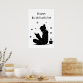 Jólabókaflóð – Icelandic Book Flood, Poster Gift ポスター (キッチン)