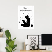 Jólabókaflóð – Icelandic Book Flood, Poster Gift ポスター (ホームオフィス)