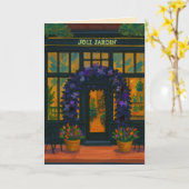 Joli Jardin  カード (黄色い花)