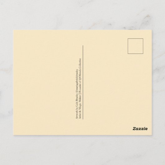 Joli Jardin  ポストカード (裏面)