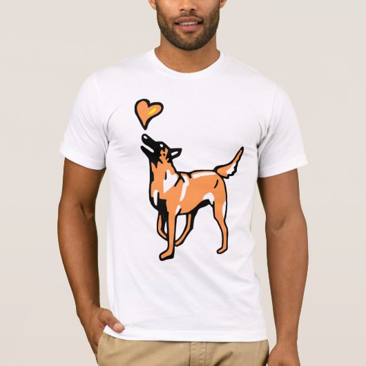 joli malinois tシャツ (正面)