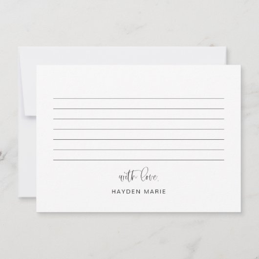 JOLIEミニマルおもしろいOnederful誕生日ありがとう 招待状 (裏面)