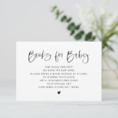 JOLIE モダン Bohoベビー挿入カード用ブック 招待状 (スタンド正面)