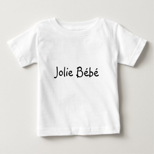 Jolie Bebe ベビーTシャツ (正面)