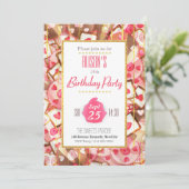 Jolie carte d'invitation de Fête Anniversaire 招待状 (スタンド正面)