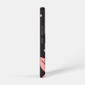 Jolie fée rose et étoiles samsung galaxyケース (右側面)