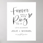 JOLIE Forever Has a Nice Ring To It エンゲージメント ポスター (正面)