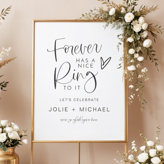 JOLIE Forever Has a Nice Ring to It Engagement ポスター