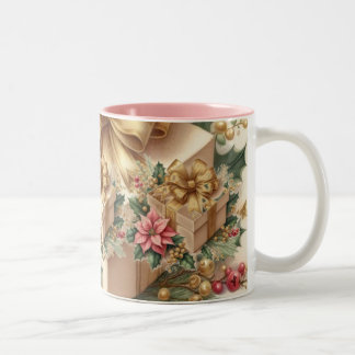 Jolie Tasse cadeux fin année ツートーンマグカップ