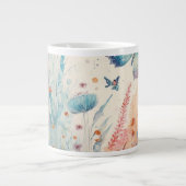 Jolie tasse de boisson en couleur papillon ジャンボコーヒーマグカップ (正面)