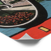 Joliet，イリノイ – ラージレターのシーン ポスター (角)