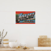 Joliet，イリノイ – ラージレターのシーン ポスター (キッチン)