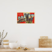 Joliet Illinoisからの挨拶 ポスター (キッチン)