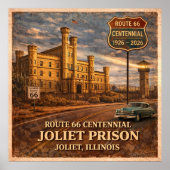 Joliet Prison Chicago Route 66 ポスター (正面)