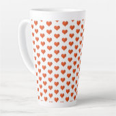 Jolis Coeurs カフェラテマグ (左アングル)