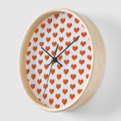 Jolis Coeurs 壁時計 (傾斜)