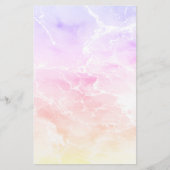 jolis tons roses pastels 便箋 (正面)