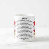 Jolley、起源、意味および頂上 コーヒーマグカップ (中央)