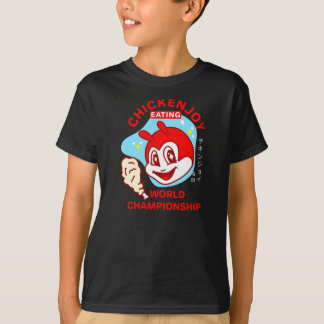 JOLLIBEE CHICKENJOY 食べWORLD CHAMPIONSHIPシェル Tシャツ