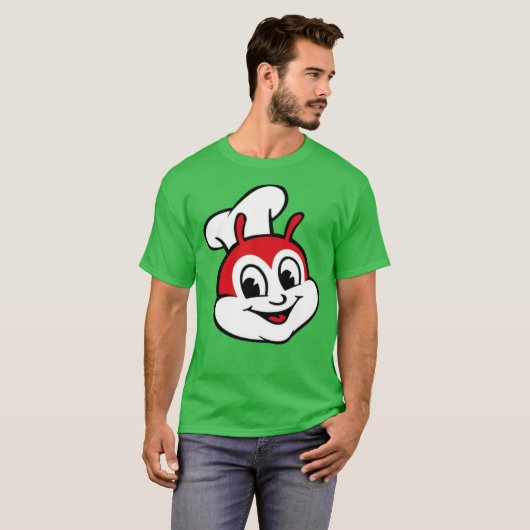 Jollibee fast food tシャツ (正面フル)