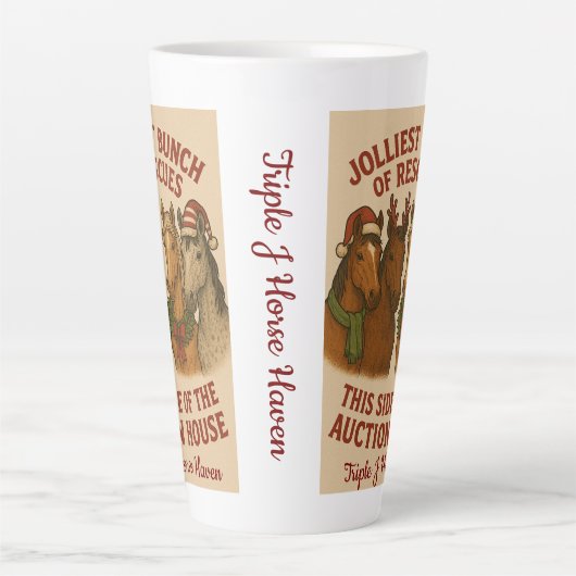 Jolliest Bunch Latte Mug カフェラテマグ (正面)